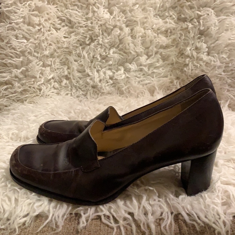 😍 2/$29 Antonio Melani PRETTY brown shoes 8M